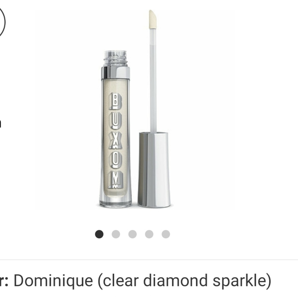 Buxom clear sparkles plumping lipgloss